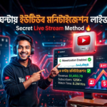 Secret Live Stream Method এ ২৪ ঘণ্টায় YouTube Channel Monetization 🚀